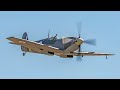 HAF Spitfire MJ755 - First solo display at Tatoi Airport