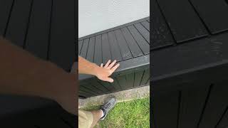 Gallon Storage Bin, Resin Material, Waterproof &amp; UV-Resistant, Organizer for Garage, Warehouse, and
