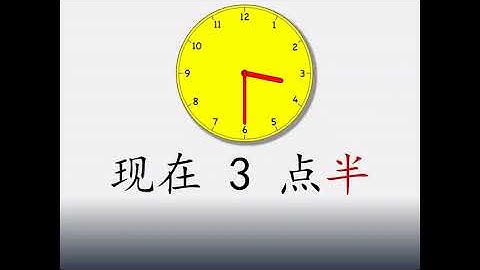 HSK 3 Lesson 7 Grammar 3 Expressing the time in Chinese