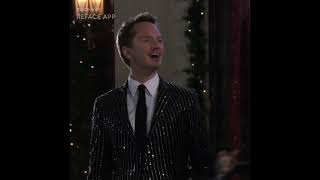 Using the ReFace App, "Put on a diamond suit like Barney Stinson"