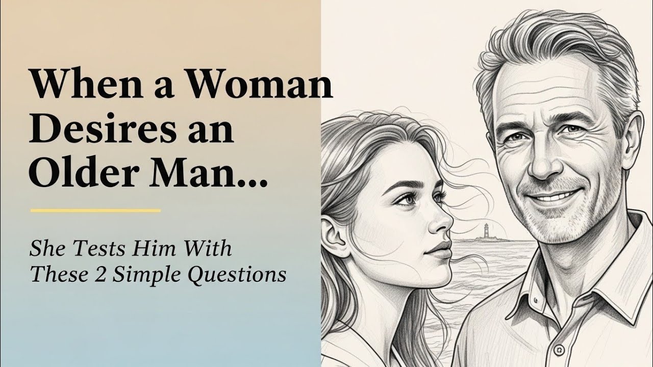 Why Younger Women Test Older Men | The 2 Secret Questions Revealed  