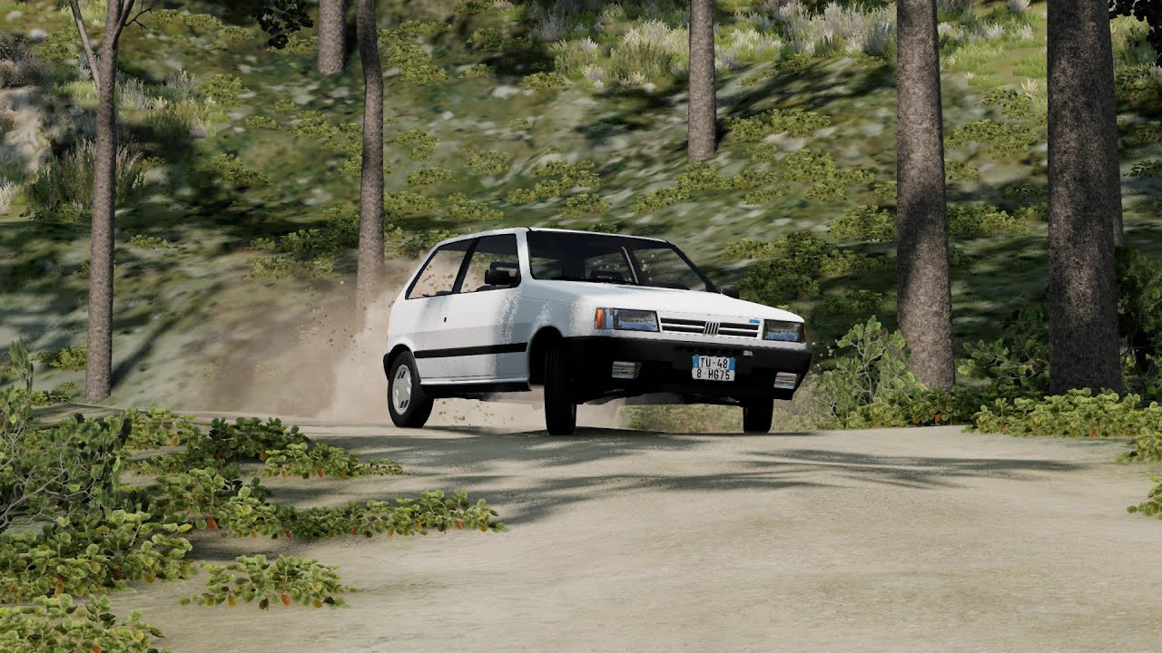 Fiat Uno 1983 - Beamng Drive | Map : Italy