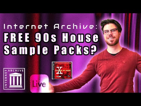 FREE 90s House Samples Internet Archive