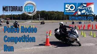 Motorrad Fest Police Rodeo Competition Run