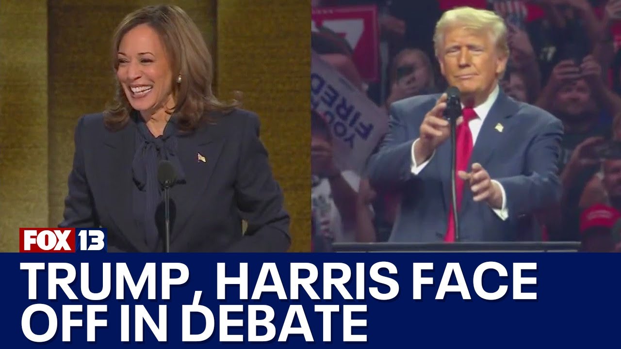 Harris, Trump face off in presidential debate | FOX 13 Seattle - YouTube
