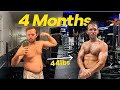 Insane 4 month body transformation heath hussar