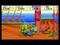 Teenage Mutant Ninja Turtles: Turtles in Time HD (Arcade/1991) 4 Turtles FULL Walkthrough