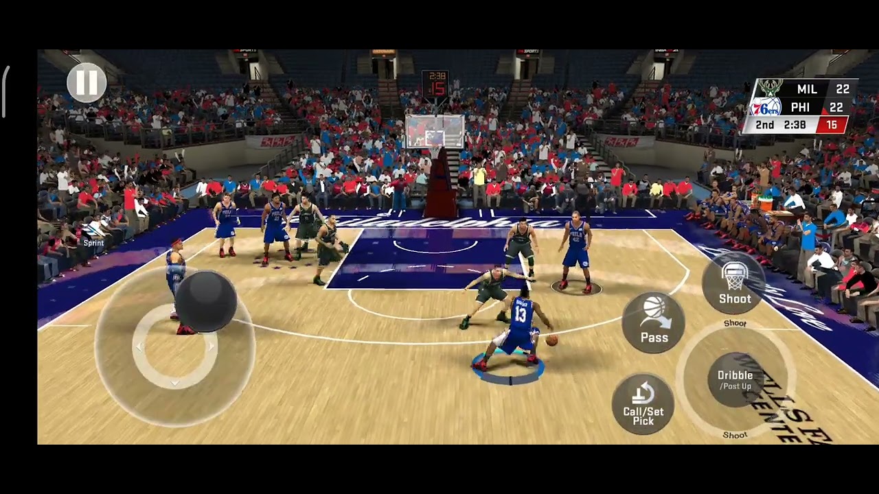 James Harden Step back - NBA 2k20 Mobile - YouTube