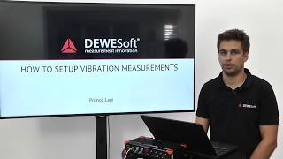 How to set up vibration measurements in DewesoftX | IEPE sensor, calibration, and TEDS sensor setup screenshot 5
