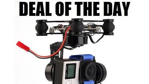 3 Axis Metal Brushless Gimbal GoPro 180g for RC Drone FPV DEAL OF THE DAY