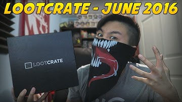 Loot Crate Unboxing: Dystopia! (June 2016)