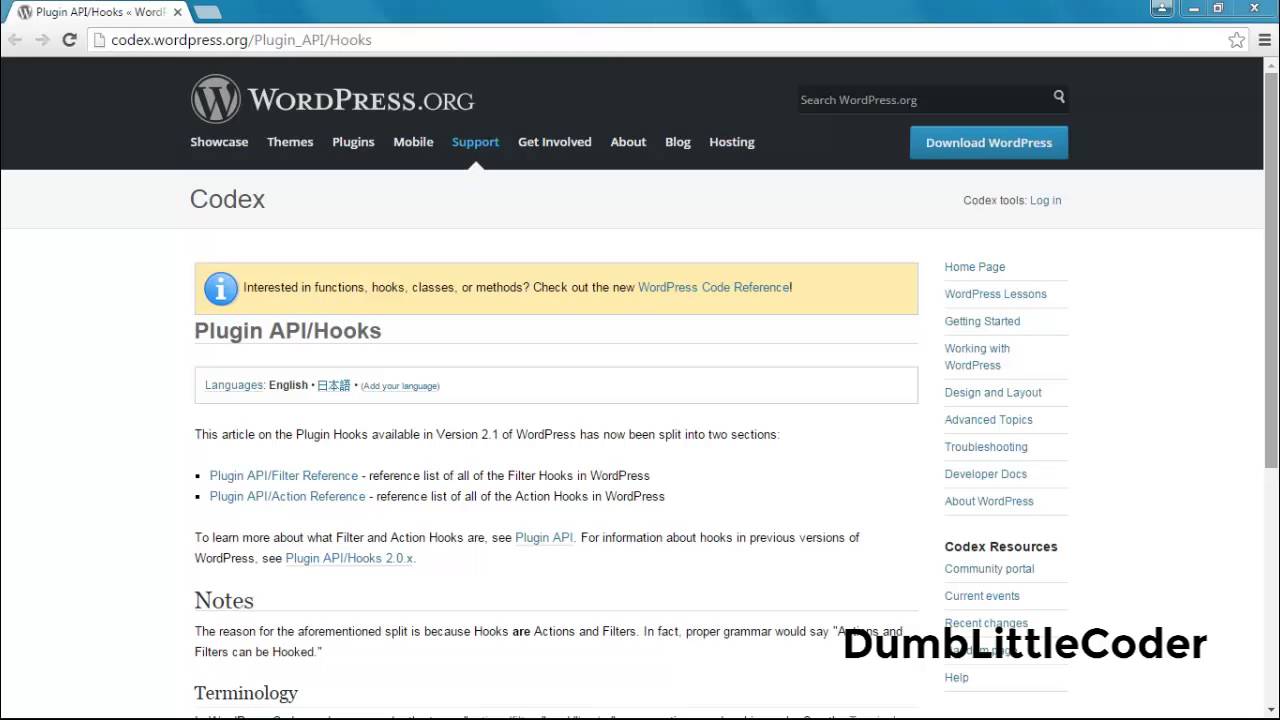 Wordpress hooks hindi tutorials lesson 1 youtube