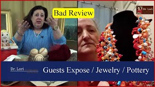 Bad Review Exposed, Pricing Miriam Haskell Costume Jewelry, Glidden Pottery, Glass | Ask Dr. Lori