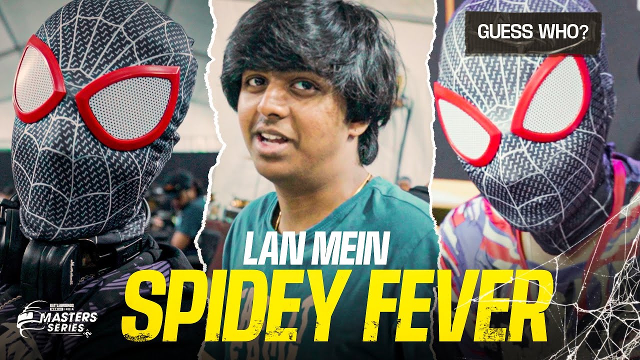 SPIDERMAN Delivery Service in BGMS LAN?! 🕷️ "Jaali kaha se niklega?" 😏 Day 4