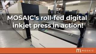 Mosaic Screen Truepress Jet520Hd Series Inkjet Web Press
