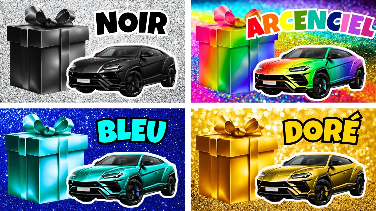 Choisis Ton Cadeau 🎁🌈🤩 Cadeau Surprise! || Quiz Cadeau