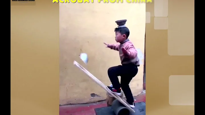 9 year old Acrobat - Little boy's mind-blowing bow...