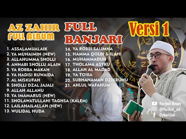 Az Zahir Full Banjari Part 1 class=