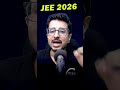 JEE 2026 - Want +99%ile 🔥 4 Deadlines #shorts #eduniti