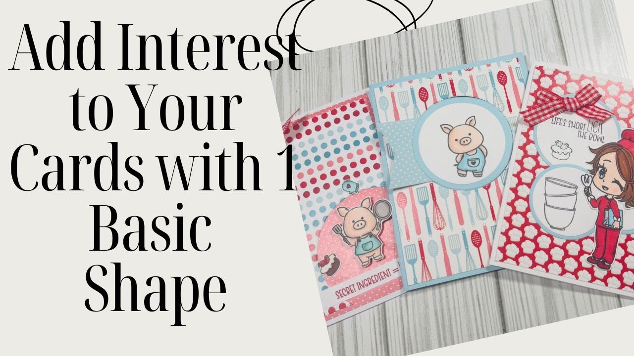 3 Card Ideas Using 1 Simple Shape Plus May Crafty Crew Kit Inspiration @Crafty Stamp Co.