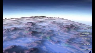 Real-time planet renderer, playing with atmosphere