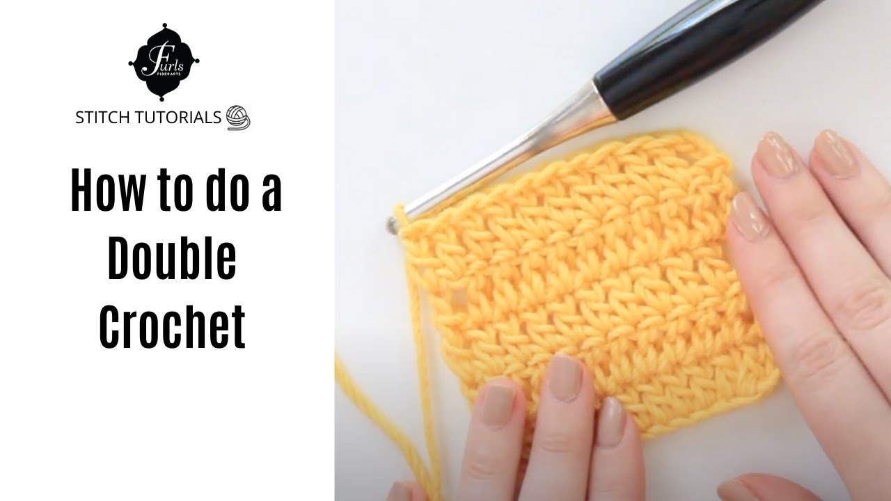 How to do a Double Crochet [Crochet Basics] YouTube