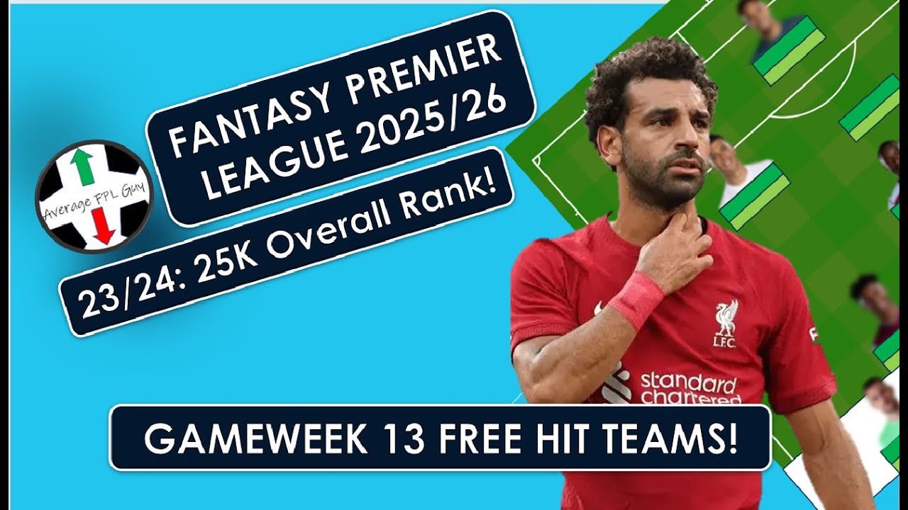 Two 100M Free Hit Teams For Gameweek 13! Salah or no Salah? Fantasy Premier League Tips! FPL 25/26