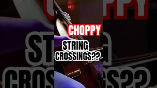 Stop Choppy String Crossings Bow Arm Tip