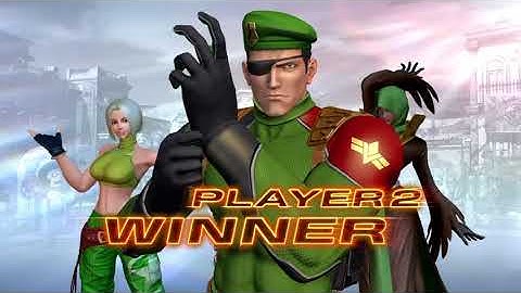 The King of Fighters XIV Najd, Blue Mary, Heidern, Whip, Xanadu Matches