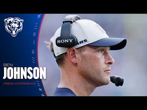 Ben Johnson on Bears' performance vs. Panthers in season opener | Press Conference