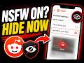 How To Show or Hide NSFW Posts on Reddit (Step By Step Guide)