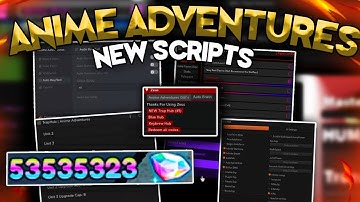 [UPDATE 4] ROBLOX Anime Adventures Script GUI: Auto Farm, Auto Erwin, Free GEMS, DUPE *PASTEBIN*