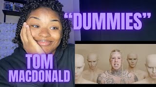 Tom MacDonald- Dummies (Official Video) REACTION | HE CALLED OUT QUEEN B!