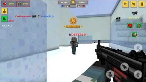 [Block Force - Pixel Style Gun Shooter Game] This guy sucks. Blockforce