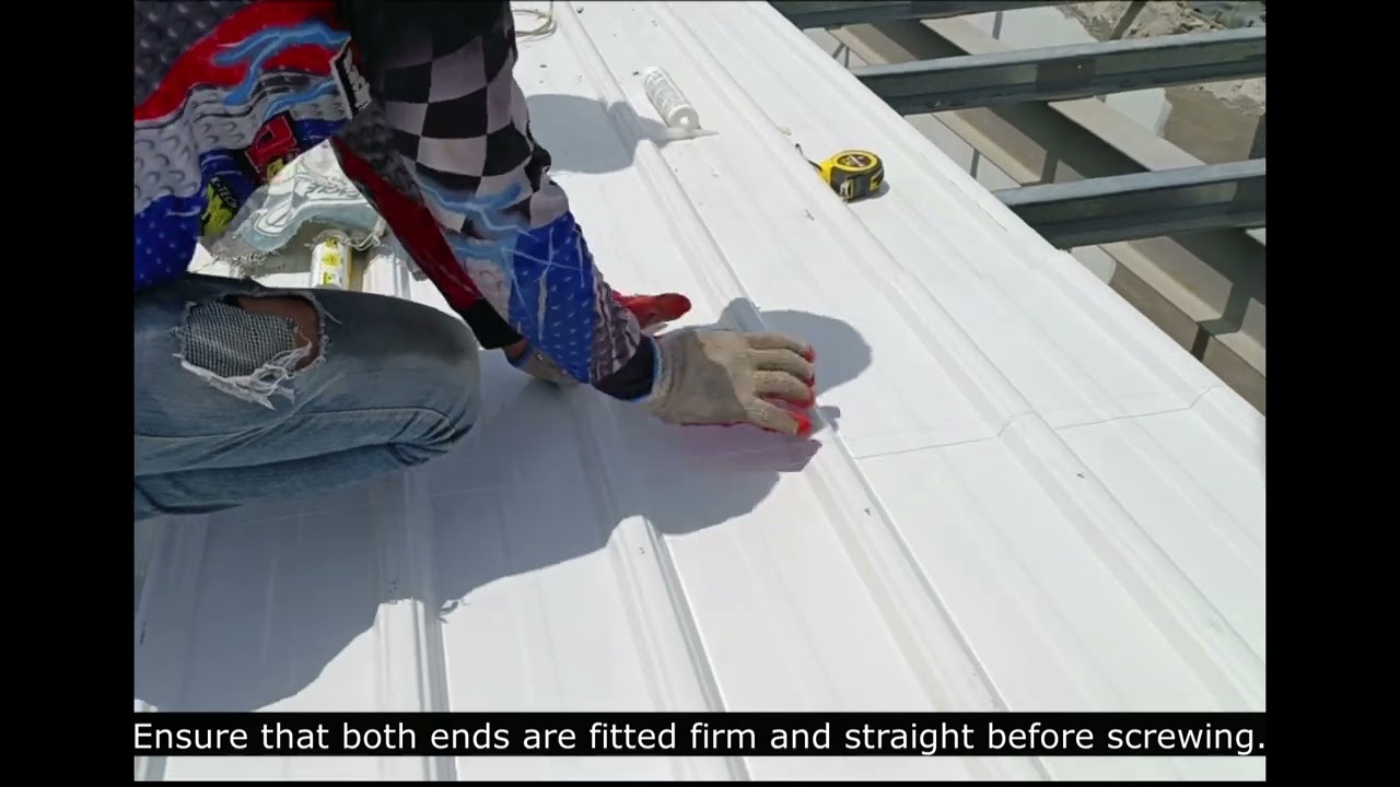 Overlapping Insulated Panels the METALPLUS way