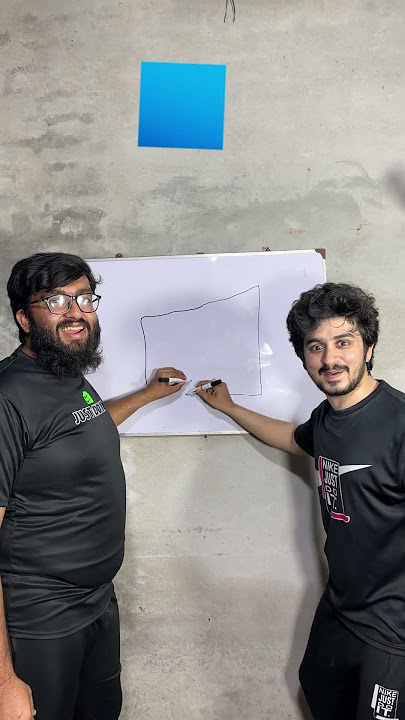 Make the shape without seeing