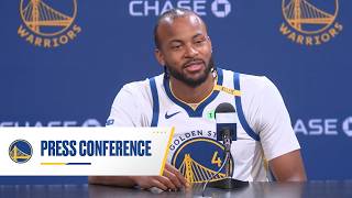 Moses Moody Previews Warriors 2026-27 Season | Media Day