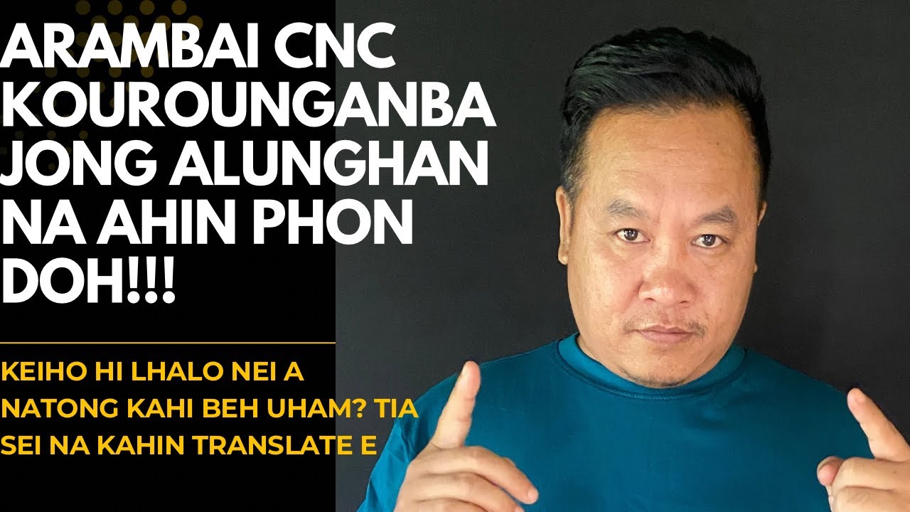 Arambai  Lamkai vohpi Kourounganba In Amite Chung A Lunglhai Talou!! THADOU INPi to chamna thu jeh a
