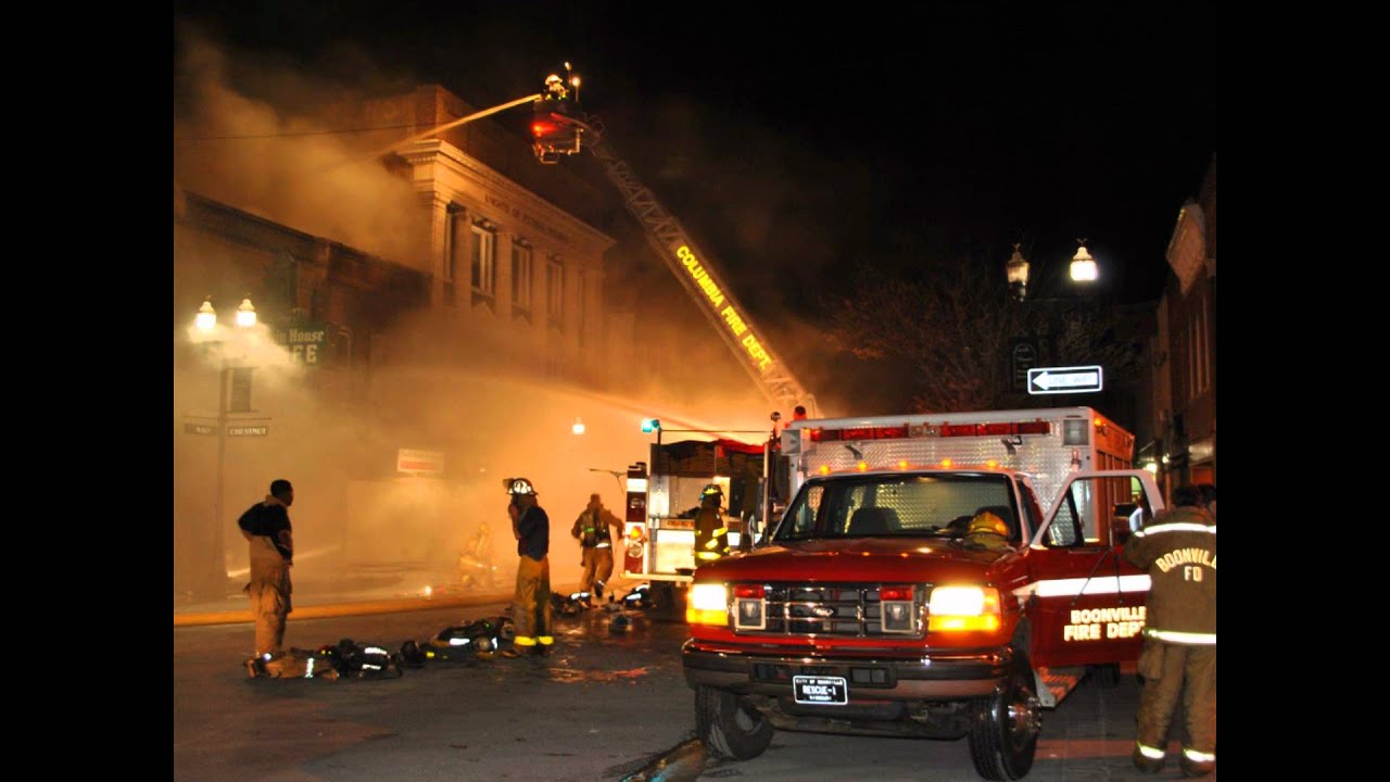 Boonville and Columbia Fire Department YouTube