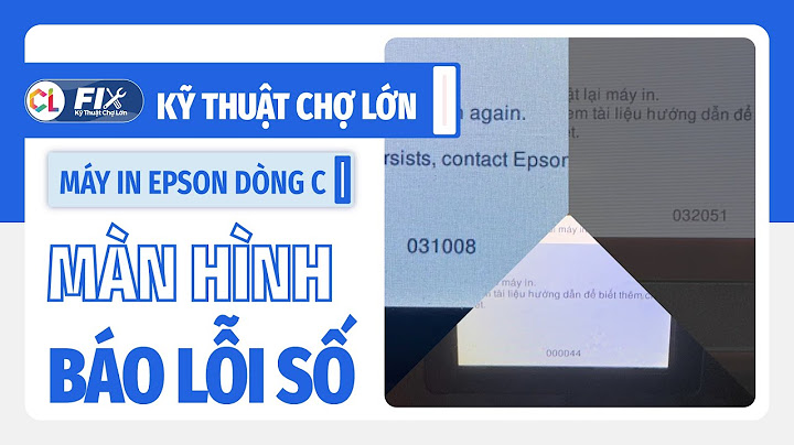 Các lỗi thường gặp khi dùng máy in epson domucvp.net năm 2024