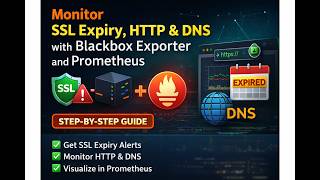 Monitor SSL Expiry, HTTP & DNS with Blackbox Exporter and Prometheus