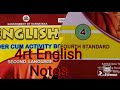 4rth std  lesson building notes