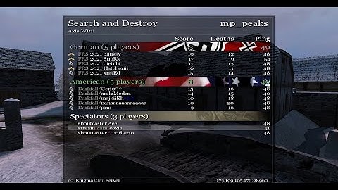 CoD:UO RebornCup #4 GRAND FINALS FirstReconSquad vs Darkfall