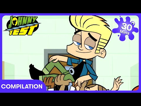 Johnny Test - 과자 <strong>도둑</strong> 일당을 막아라! 🍕 | 어린이 만화 | WildBrain 어린이