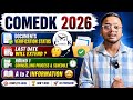 COMEDK Round 1 Choice Filling ✅ | COMEDK Counselling Registration 2026 | COMEDK 2026
