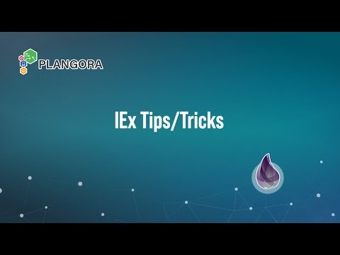 IEx Tips/Tricks