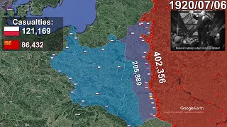 The PolishSoviet War using Google Earth