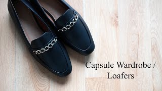 Capsule Wardrobe / Loafers .. How to style loafers screenshot 2