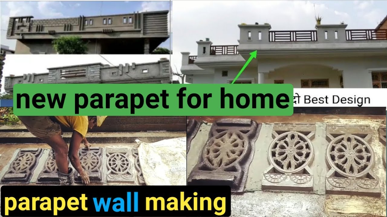 New Parapet Wall House Boundaries Parapet Wall Design Parapet New Parapet Wall House Boundaries Parapet Wall Design Parapet
