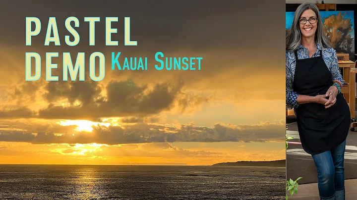 Free Pastel Demonstration - Kauai Sunset